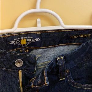 Lucky Jeans. Lola Skinny. 6/28